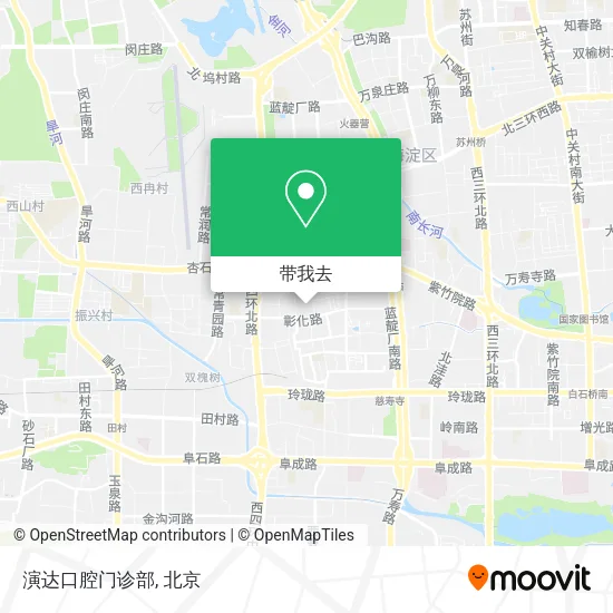 演达口腔门诊部地图