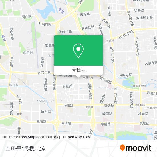 金庄-甲1号楼地图