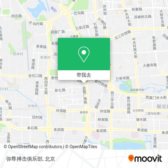 弥尊搏击俱乐部地图
