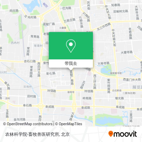 农林科学院-畜牧兽医研究所地图