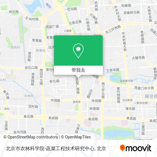 北京市农林科学院-蔬菜工程技术研究中心地图