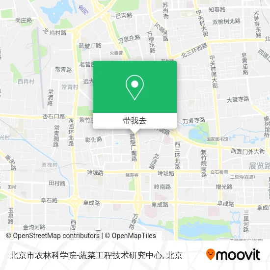 北京市农林科学院-蔬菜工程技术研究中心地图