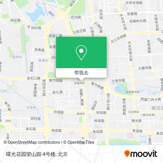 曙光花园望山园-4号楼地图