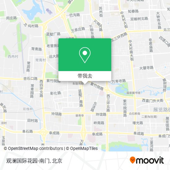 观澜国际花园-南门地图