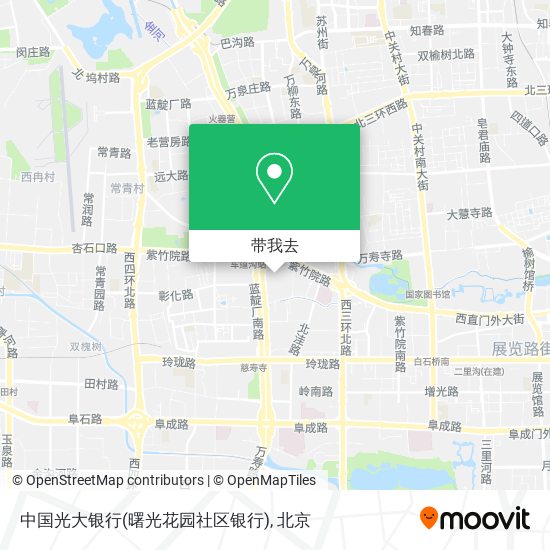 中国光大银行(曙光花园社区银行)地图
