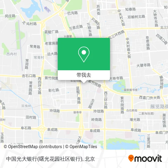 中国光大银行(曙光花园社区银行)地图