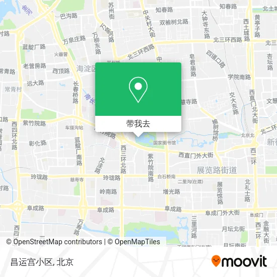 昌运宫小区地图