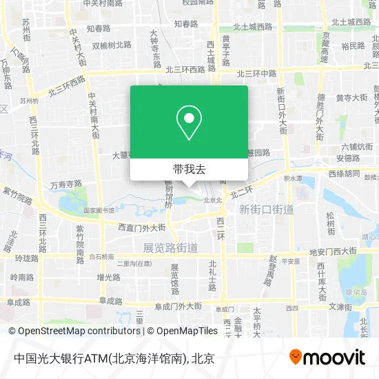 中国光大银行ATM(北京海洋馆南)地图