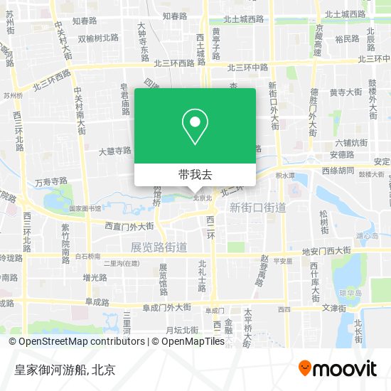 皇家御河游船地图
