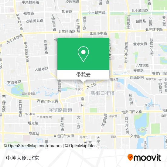 中坤大厦地图