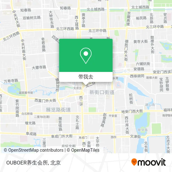 OUBOER养生会所地图