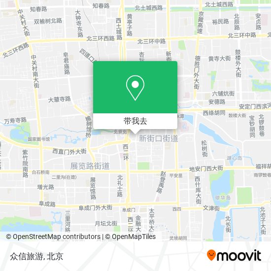 众信旅游地图