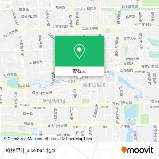 鲜榨果汁juice bar地图