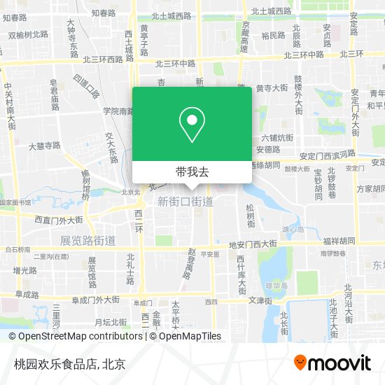 桃园欢乐食品店地图