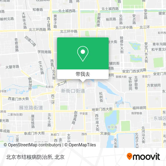 北京市结核病防治所地图