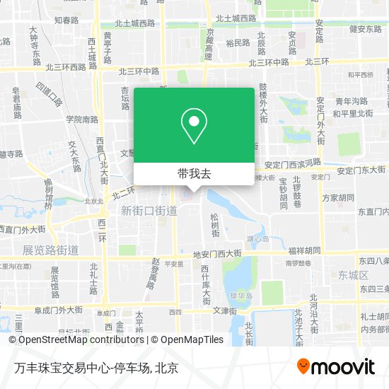 万丰珠宝交易中心-停车场地图