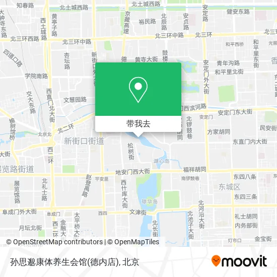 孙思邈康体养生会馆(德内店)地图