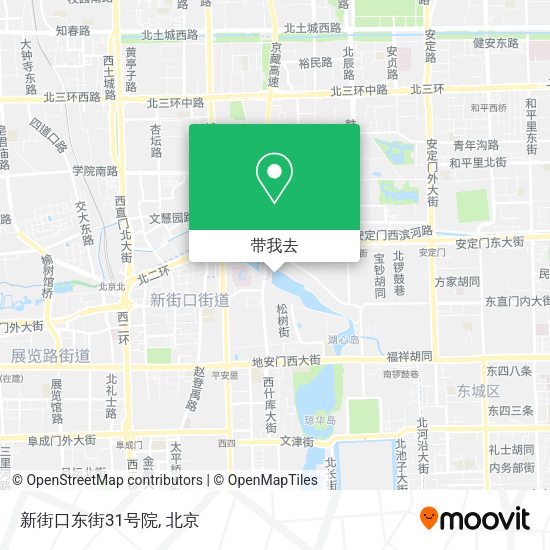 新街口东街31号院地图
