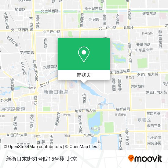新街口东街31号院15号楼地图