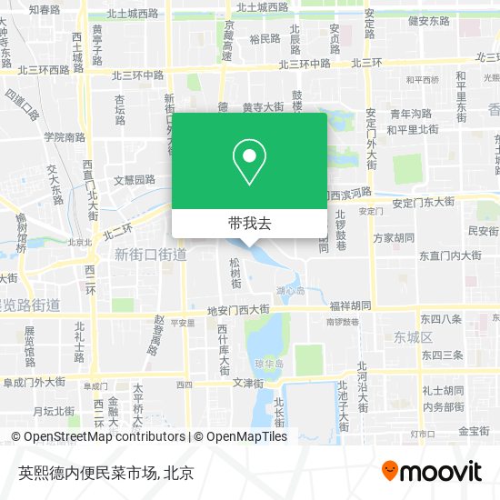 英熙德内便民菜市场地图