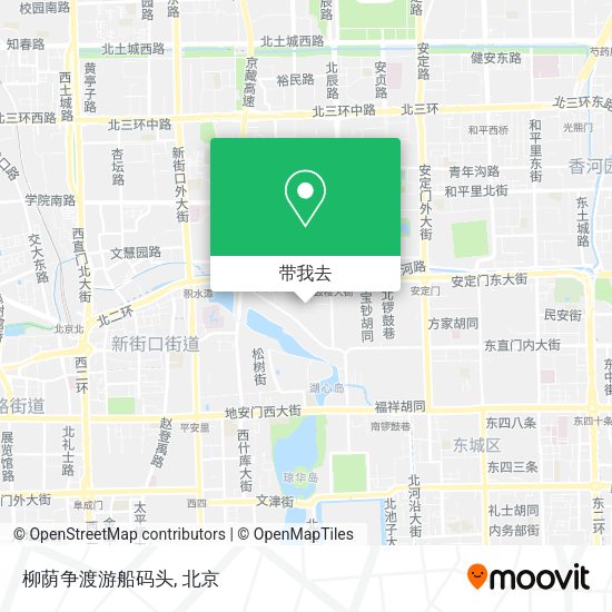 柳荫争渡游船码头地图