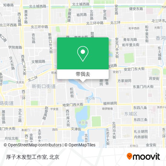 厚子木发型工作室地图
