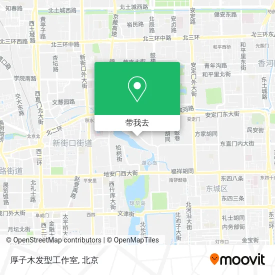 厚子木发型工作室地图