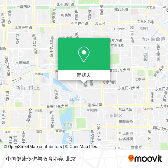 中国健康促进与教育协会地图