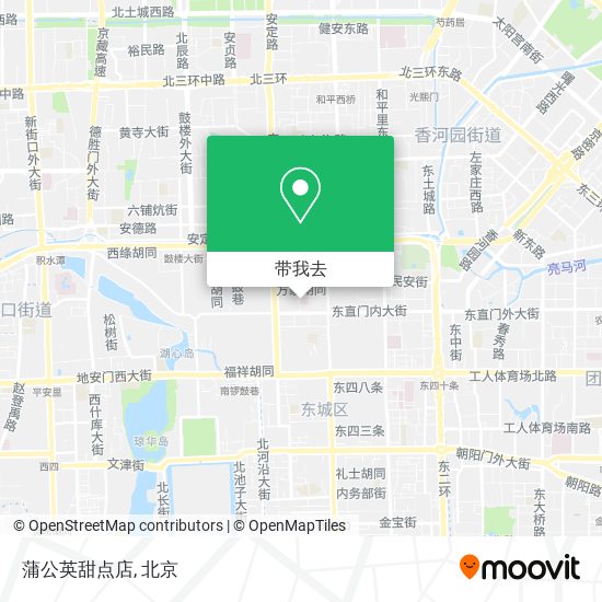 蒲公英甜点店地图