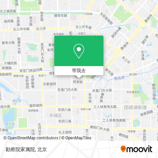 勘察院家属院地图