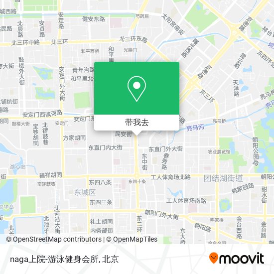 naga上院-游泳健身会所地图