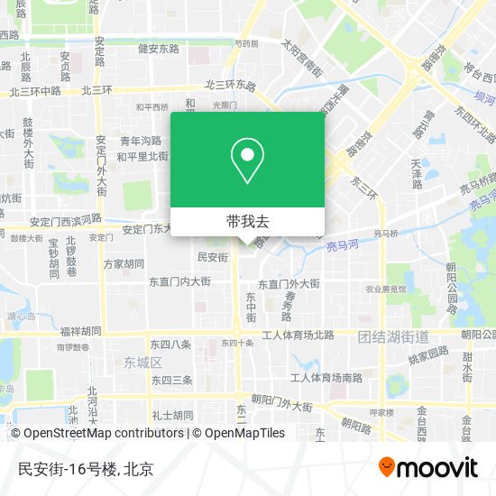 民安街-16号楼地图