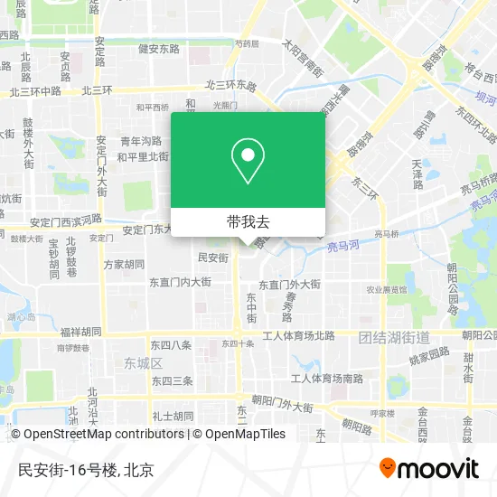 民安街-16号楼地图
