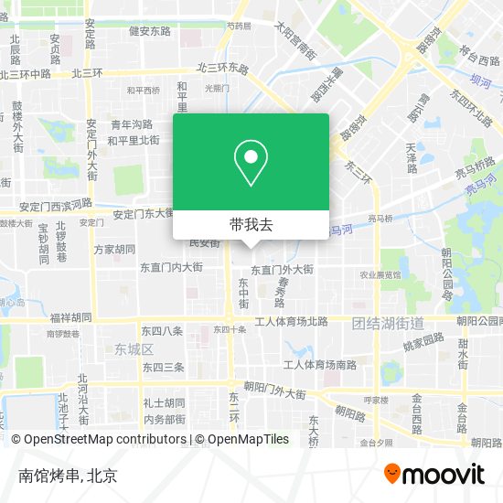 南馆烤串地图