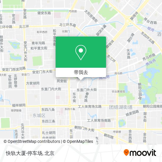 快轨大厦-停车场地图
