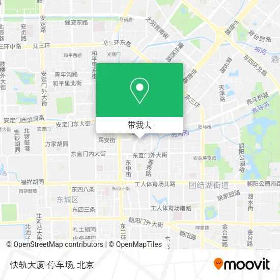 快轨大厦-停车场地图