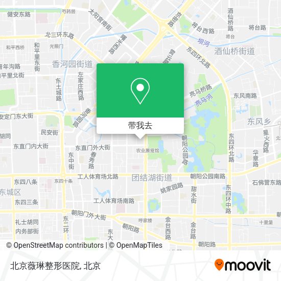 北京薇琳整形医院地图