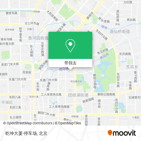 乾坤大厦-停车场地图