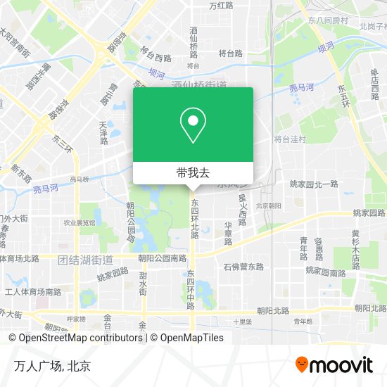 万人广场地图