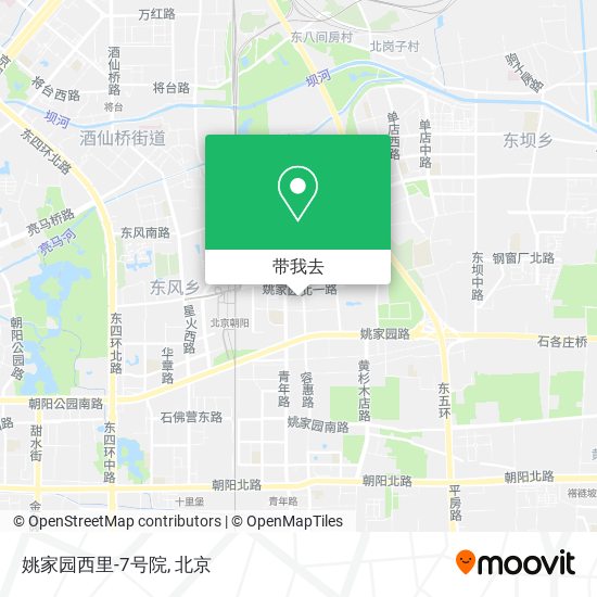姚家园西里-7号院地图