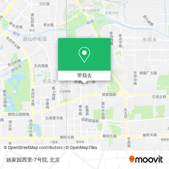 姚家园西里-7号院地图
