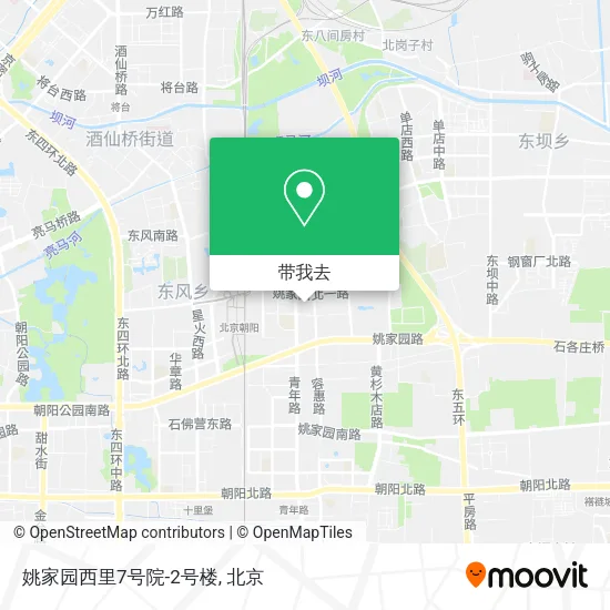 姚家园西里7号院-2号楼地图