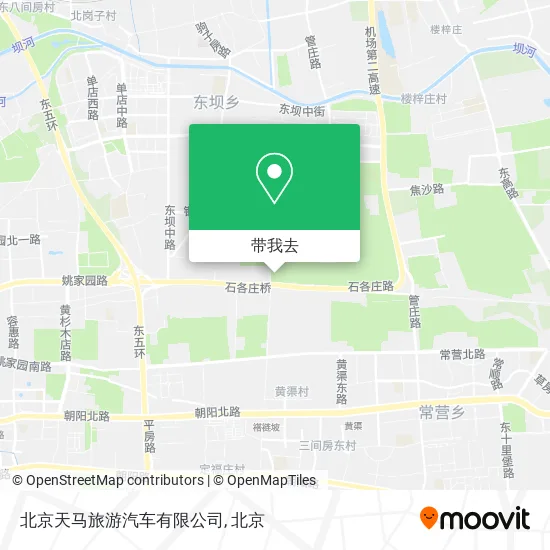 北京天马旅游汽车有限公司地图