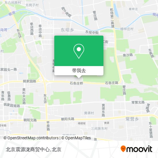 北京震源泷商贸中心地图
