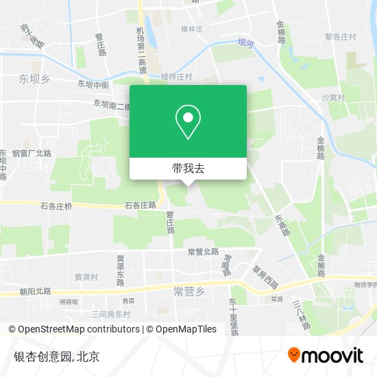 银杏创意园地图