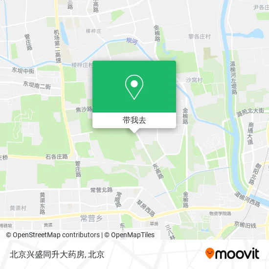 北京兴盛同升大药房地图