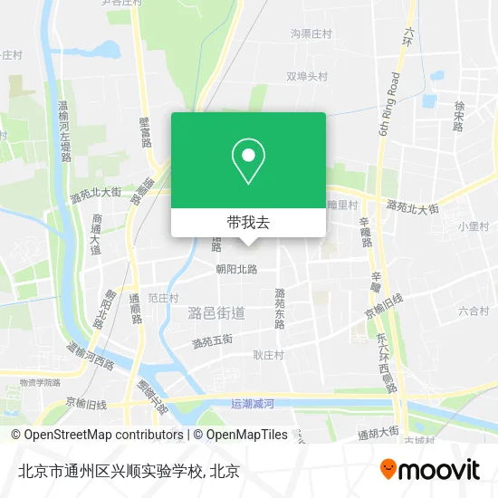北京市通州区兴顺实验学校地图