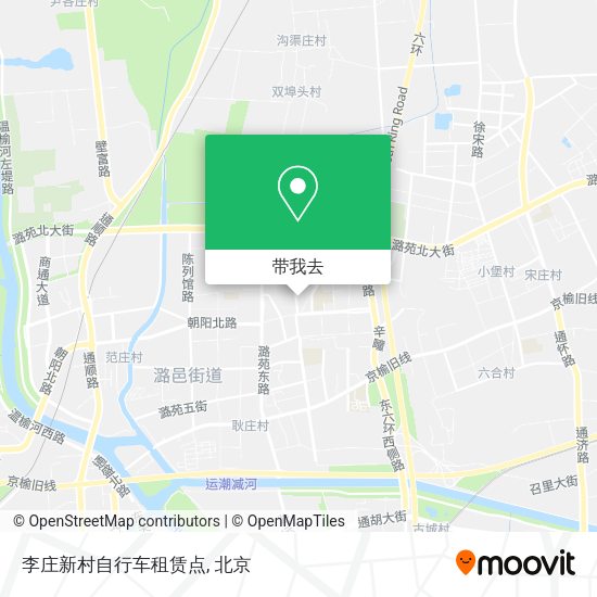 李庄新村自行车租赁点地图