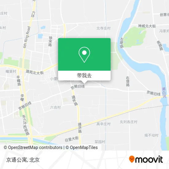 京通公寓地图