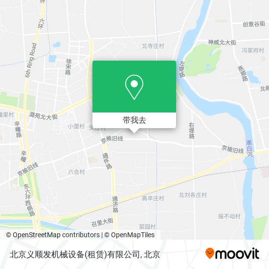 北京义顺发机械设备(租赁)有限公司地图